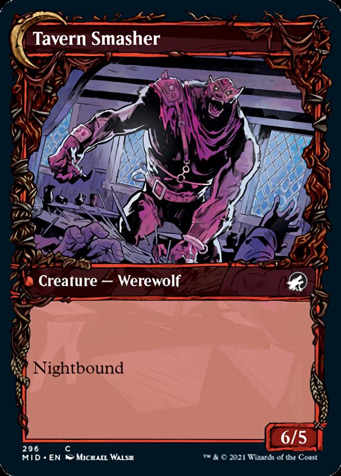 Tavern Ruffian // Tavern Smasher (Showcase Equinox) [Innistrad: Midnight Hunt] | Cracking-Singles