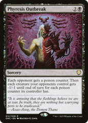 Phyresis Outbreak [Phyrexia: All Will Be One Commander] | Cracking-Singles
