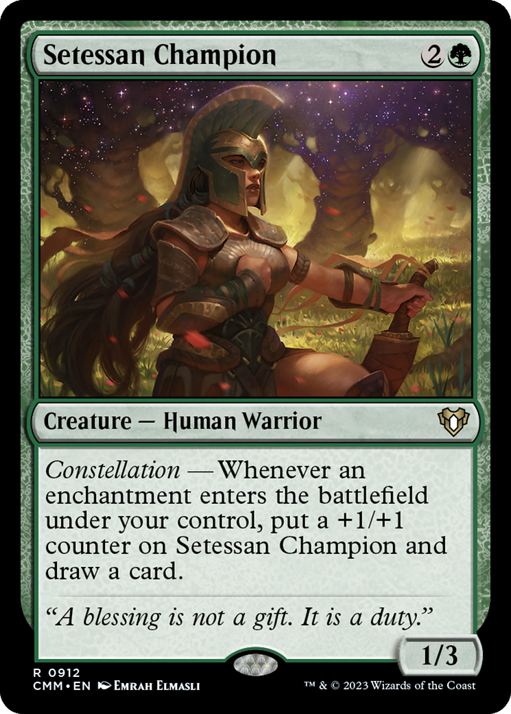 Setessan Champion [Commander Masters] | Cracking-Singles