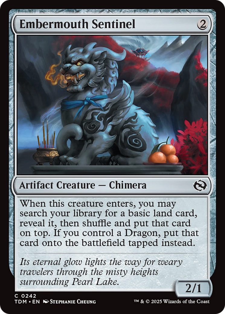 Embermouth Sentinel [Tarkir: Dragonstorm] | Cracking-Singles
