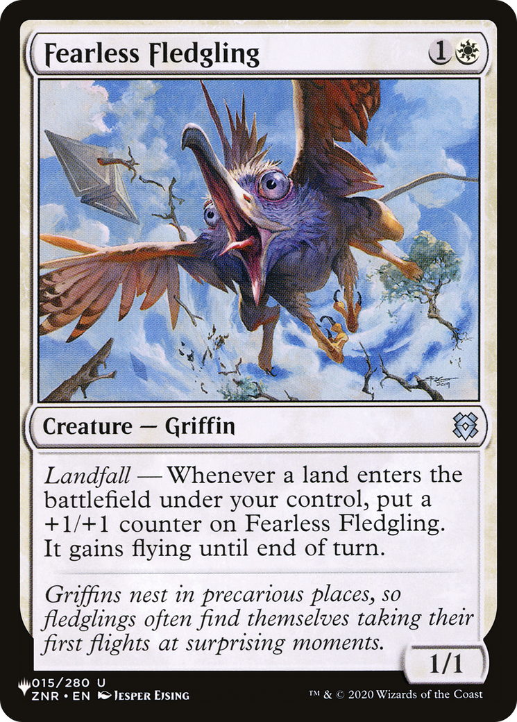 Fearless Fledgling [The List] | Cracking-Singles