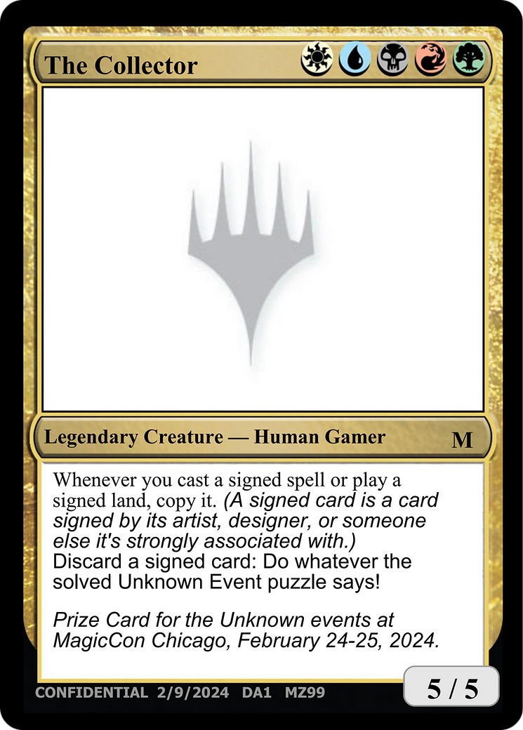 The Collector [Unknown Event] | Cracking-Singles