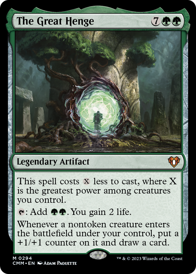 The Great Henge [Commander Masters] | Cracking-Singles