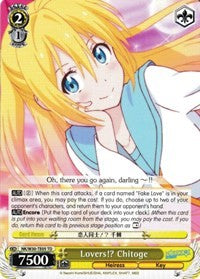 Lovers!? Chitoge (NK/W30-TE05 TD) [NISEKOI -False Love-] | Cracking-Singles