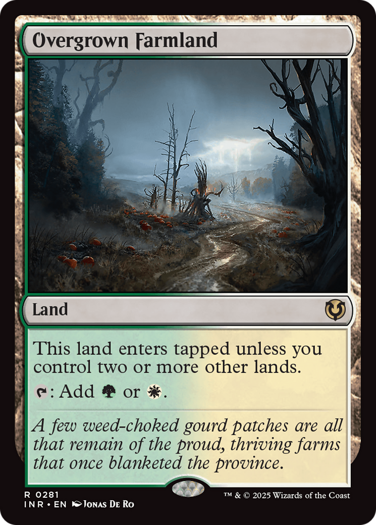 Overgrown Farmland [Innistrad Remastered] | Cracking-Singles
