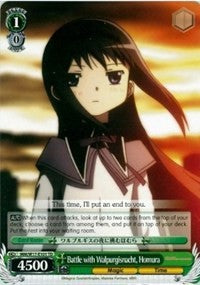 Battle with Walpurgisnacht, Homura (MM/W17-E101 TD) [Puella Magi Madoka Magica] | Cracking-Singles