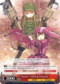 "Partner" LLENN & Fukaziroh (GGO/S59-TE03 TD) [Gun Gale Online] | Cracking-Singles