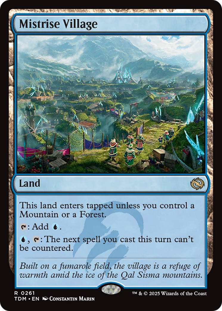 Mistrise Village [Tarkir: Dragonstorm] | Cracking-Singles