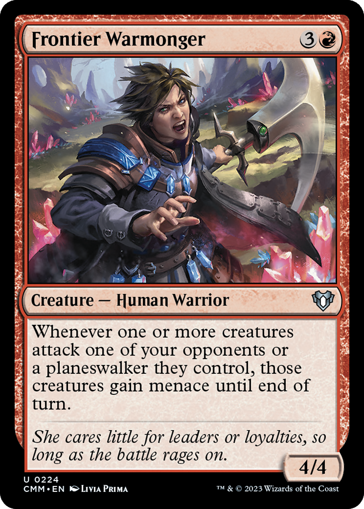 Frontier Warmonger [Commander Masters] | Cracking-Singles