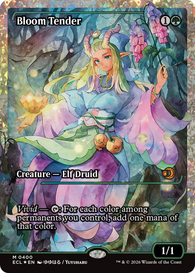 Bloom Tender (0400) (Showcase) (Fracture Foil) [Lorwyn Eclipsed] | Cracking-Singles
