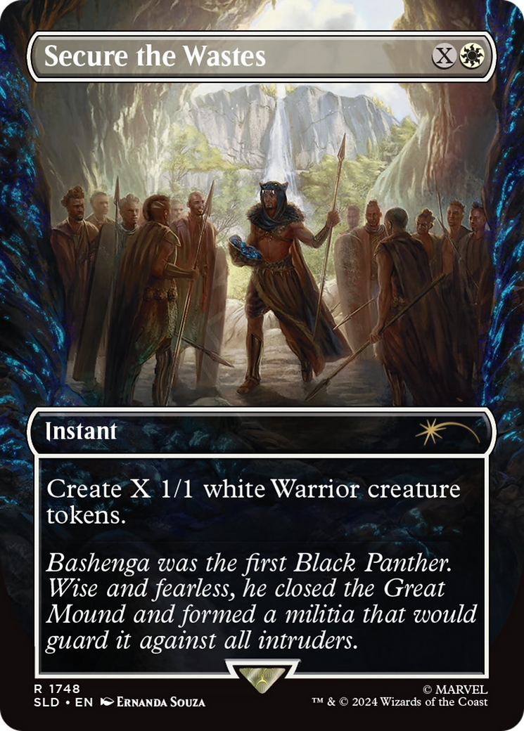 Secure the Wastes (Rainbow Foil) [Secret Lair Drop Series] | Cracking-Singles