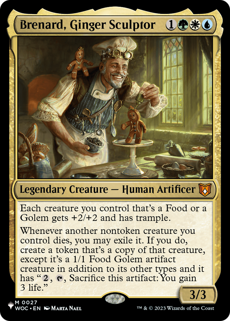 Brenard, Ginger Sculptor (WOC) [The List] | Cracking-Singles