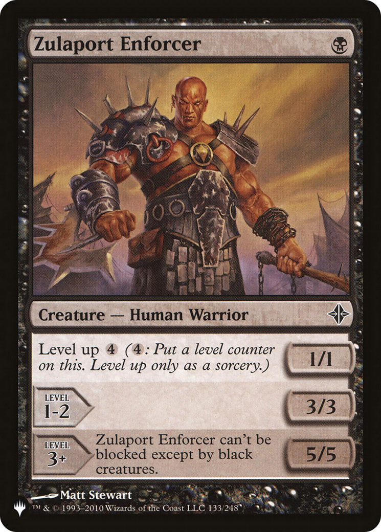 Zulaport Enforcer [The List] | Cracking-Singles