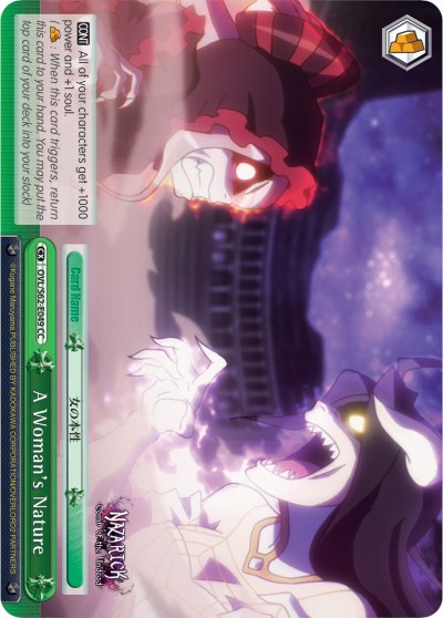 A Woman's Nature (OVL/S62-E049 CC) [Nazarick: Tomb of the Undead] | Cracking-Singles