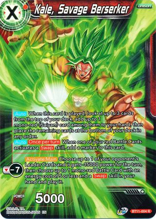 Kale, Savage Berserker (BT11-004) [Vermilion Bloodline 2nd Edition] | Cracking-Singles