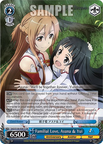 Familial Love, Asuna & Yui [Sword Art Online Animation 10th Anniversary] | Cracking-Singles