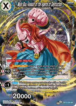 Majin Buu, Assault of the Agents of Destruction (BT13-034) [Supreme Rivalry] | Cracking-Singles