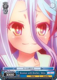 Reunion with Brother, Shiro (NGL/S58-E091 C) [No Game No Life] | Cracking-Singles