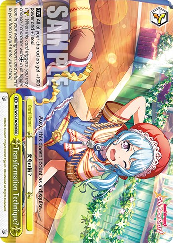 Transformation Technique? [BanG Dream! Girls Band Party! 5th Anniversary] | Cracking-Singles