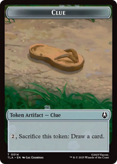 Clue (0014) // Copy (0002) Double-Sided Token [Avatar: The Last Airbender Tokens] | Cracking-Singles