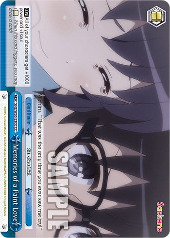 Memories of a Faint Love [Saekano: How to Raise a Boring Girlfriend] | Cracking-Singles