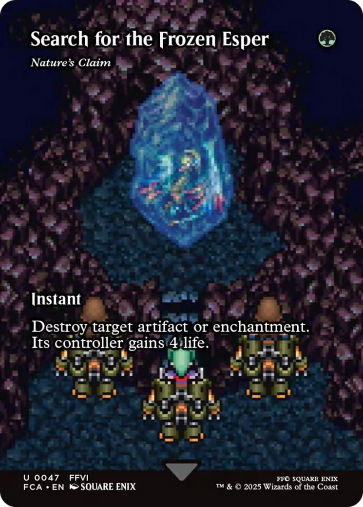 Search for the Frozen Esper - Nature's Claim (Showcase) [FINAL FANTASY : Through the Ages] | Cracking-Singles