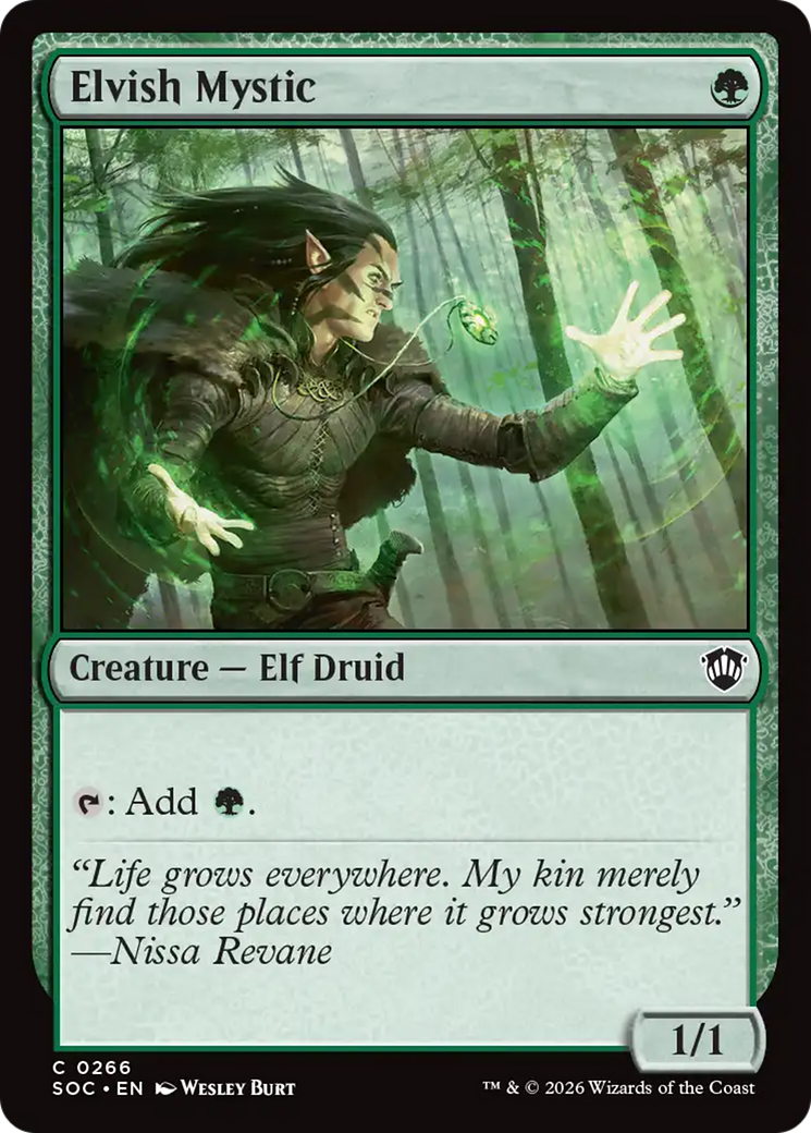 Elvish Mystic [Secrets of Strixhaven Commander] | Cracking-Singles