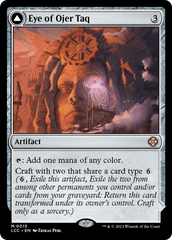 Eye of Ojer Taq // Apex Observatory [The Lost Caverns of Ixalan Commander] | Cracking-Singles