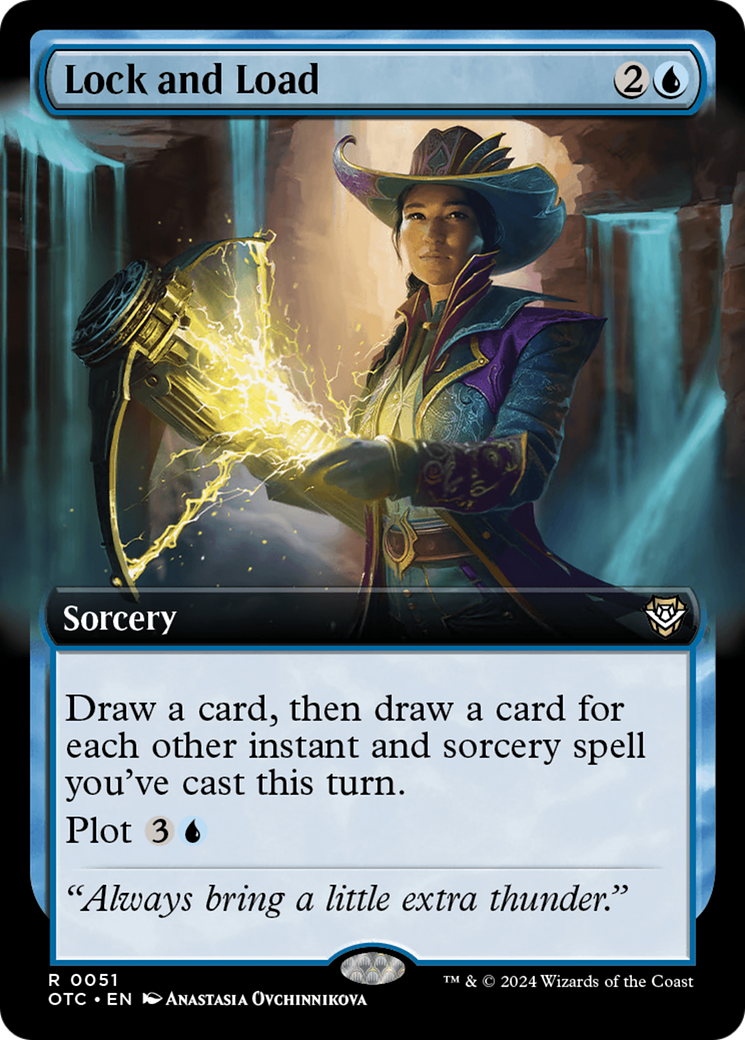 Lock and Load (Extended Art) [Outlaws of Thunder Junction Commander] | Cracking-Singles