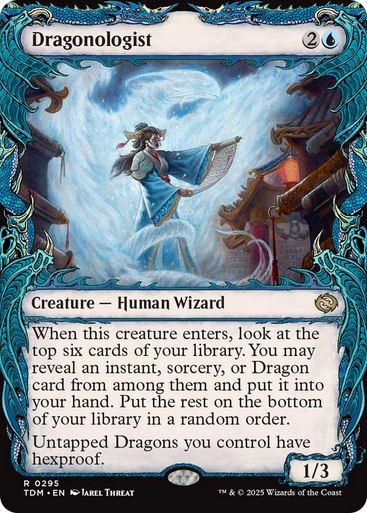 Dragonologist (Showcase) [Tarkir: Dragonstorm] | Cracking-Singles