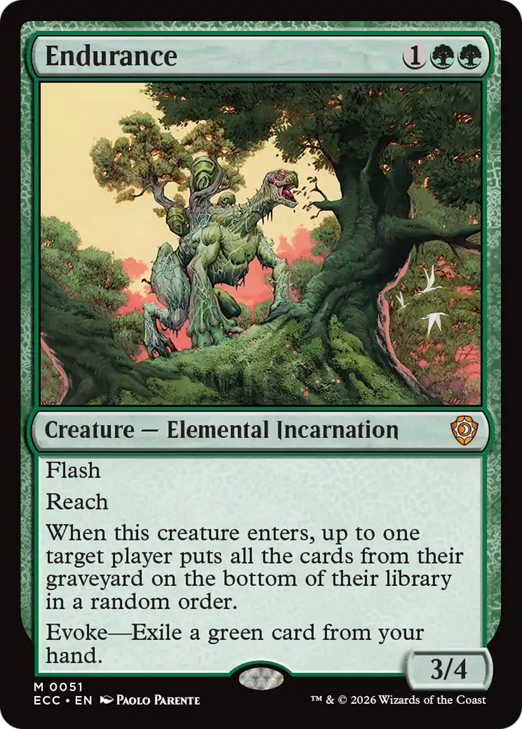 Endurance [Lorwyn Eclipsed Commander] | Cracking-Singles