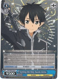 Getting the Holy Sword, Kirito (SAO/SE26-E29 R) (Parallel Foil) [Sword Art Online II Vol.2] | Cracking-Singles