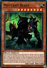 Myutant Beast [PHRA-EN087] Super Rare | Cracking-Singles