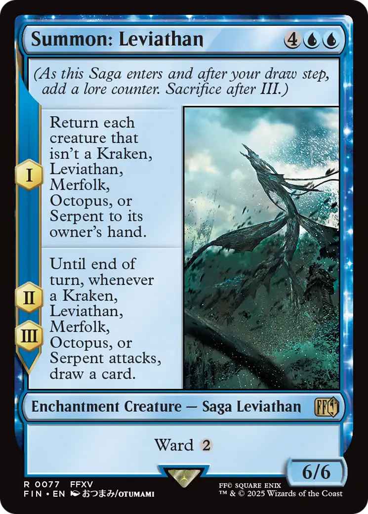 Summon: Leviathan [FINAL FANTASY] | Cracking-Singles