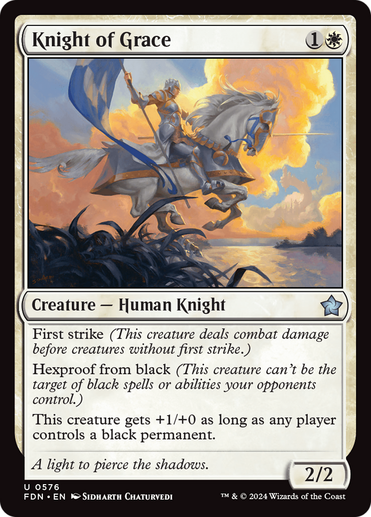 Knight of Grace [Foundations] | Cracking-Singles