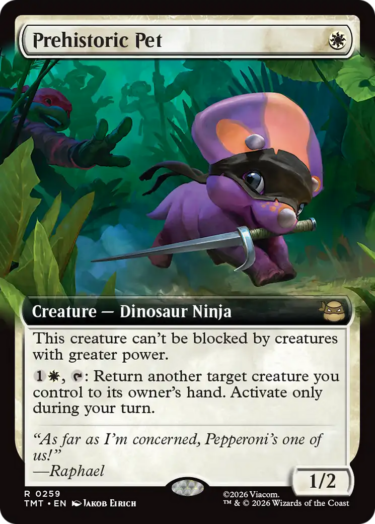 Prehistoric Pet (Extended Art) [Teenage Mutant Ninja Turtles] | Cracking-Singles
