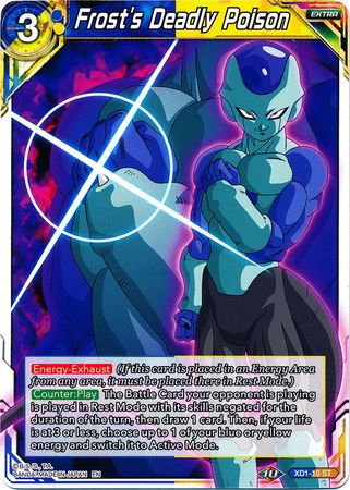 Frost's Deadly Poison (XD1-10) [Assault of the Saiyans] | Cracking-Singles