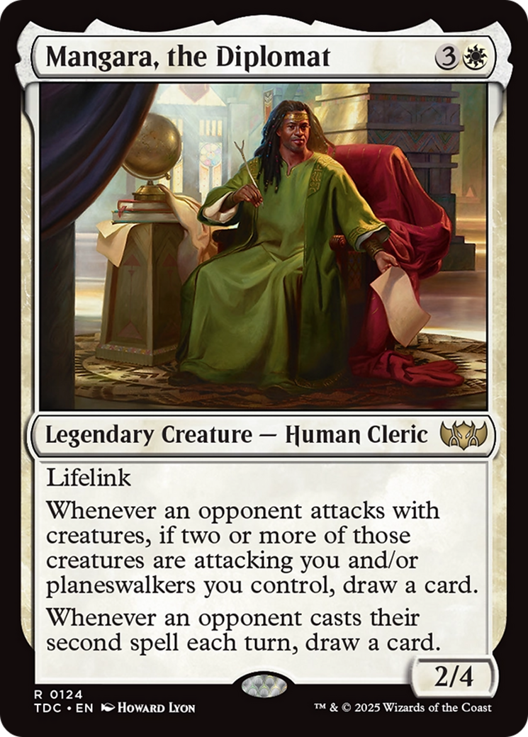 Mangara, the Diplomat [Tarkir: Dragonstorm Commander] | Cracking-Singles
