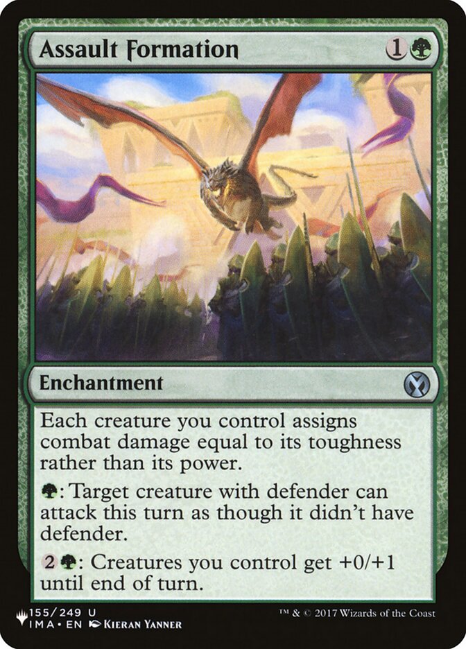 Assault Formation [The List] | Cracking-Singles