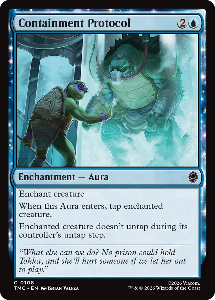 Containment Protocol [Teenage Mutant Ninja Turtles Commander] | Cracking-Singles