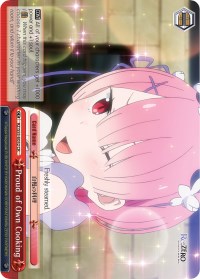 Proud of Own Cooking (RZ/S55-E052 CR) [Re:ZERO Vol.2] | Cracking-Singles