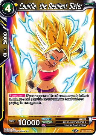 Caulifla, the Resilient Sister (BT7-084) [Assault of the Saiyans] | Cracking-Singles