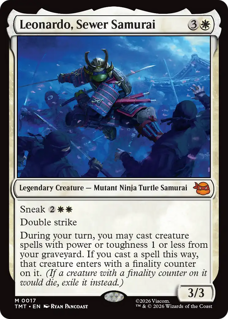 Leonardo, Sewer Samurai [Teenage Mutant Ninja Turtles] | Cracking-Singles