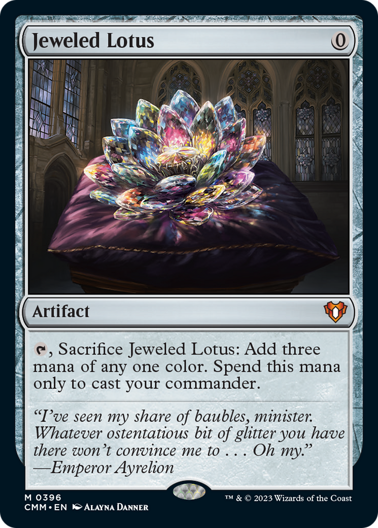 Jeweled Lotus [Commander Masters] | Cracking-Singles