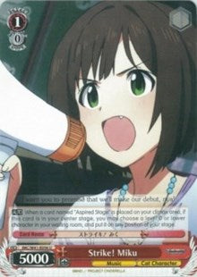 Strike! Miku (IMC/W41-E056 U) [The iDOLM@STER Cinderella Girls] | Cracking-Singles