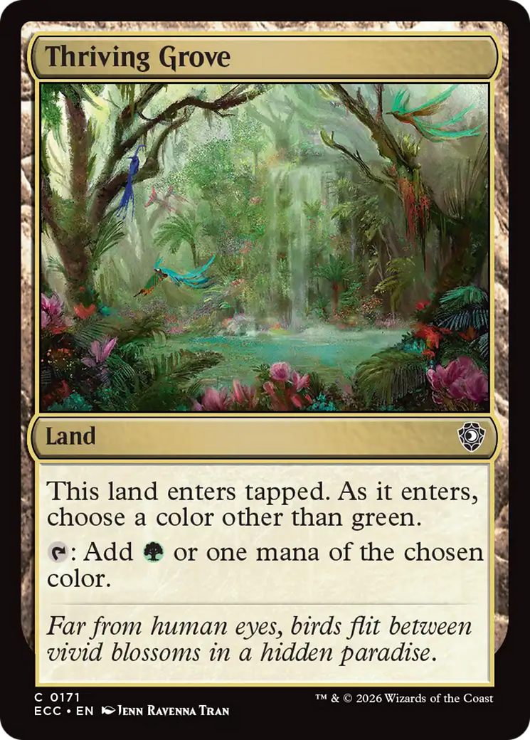 Thriving Grove [Lorwyn Eclipsed Commander] | Cracking-Singles