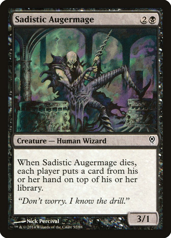 Sadistic Augermage [Duel Decks: Jace vs. Vraska] | Cracking-Singles