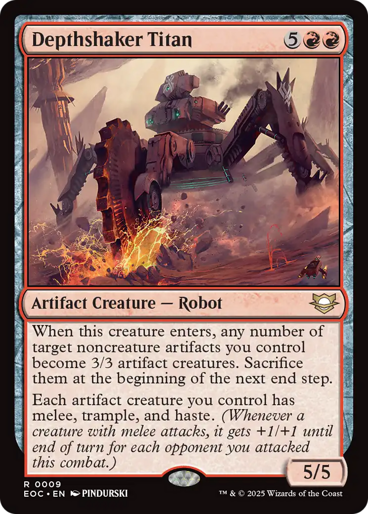 Depthshaker Titan [Edge of Eternities Commander] | Cracking-Singles