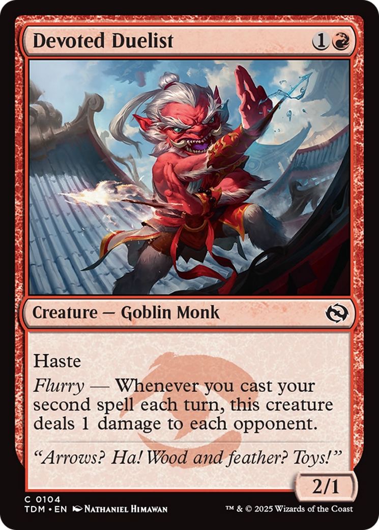 Devoted Duelist [Tarkir: Dragonstorm] | Cracking-Singles