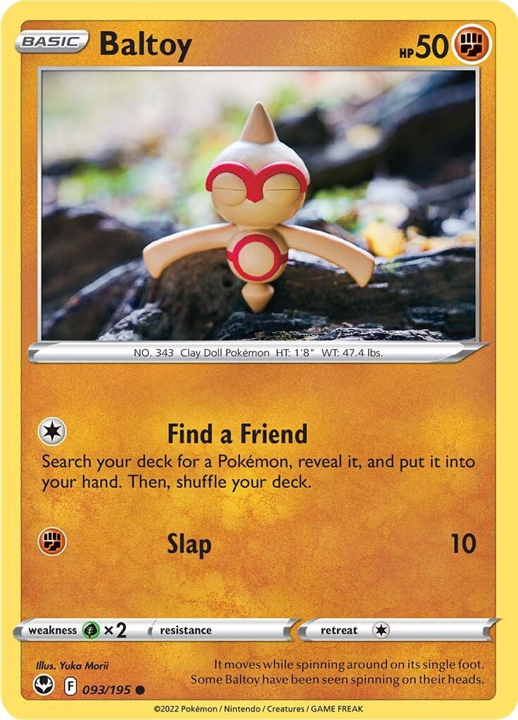 Baltoy (093/195) [Sword & Shield: Silver Tempest] | Cracking-Singles
